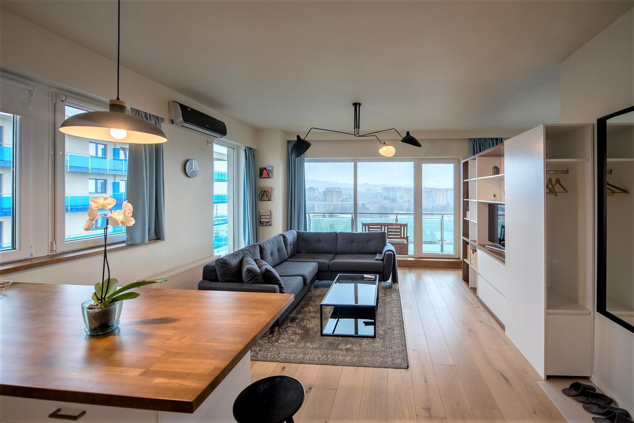 Zen Residential Apartments 克卢日-纳波卡 外观 照片